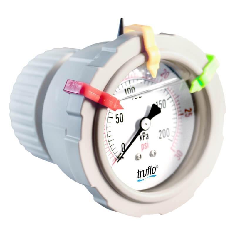 OBS-B Center Mount Pressure Gauge - PVL