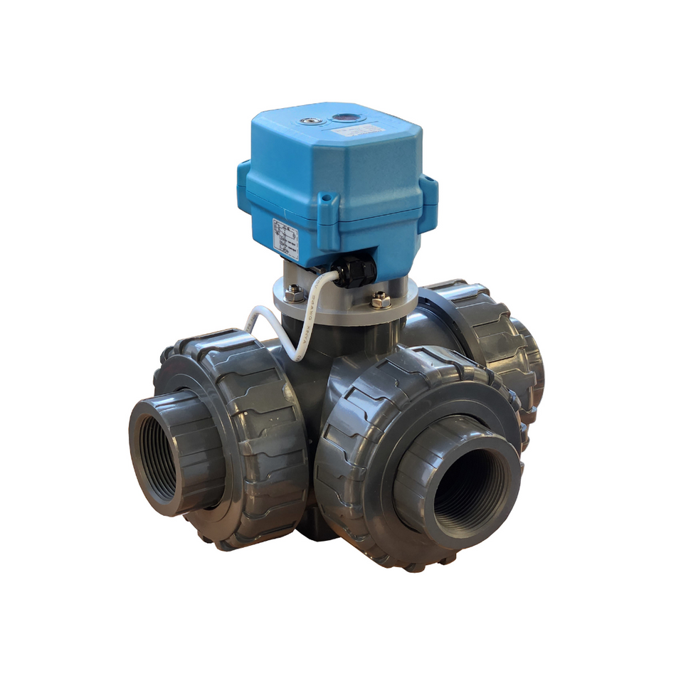 Motor Actuated UPVC Ball Valve