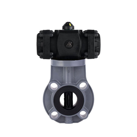Pneumatic Actuated CPVC Butterfly Valve